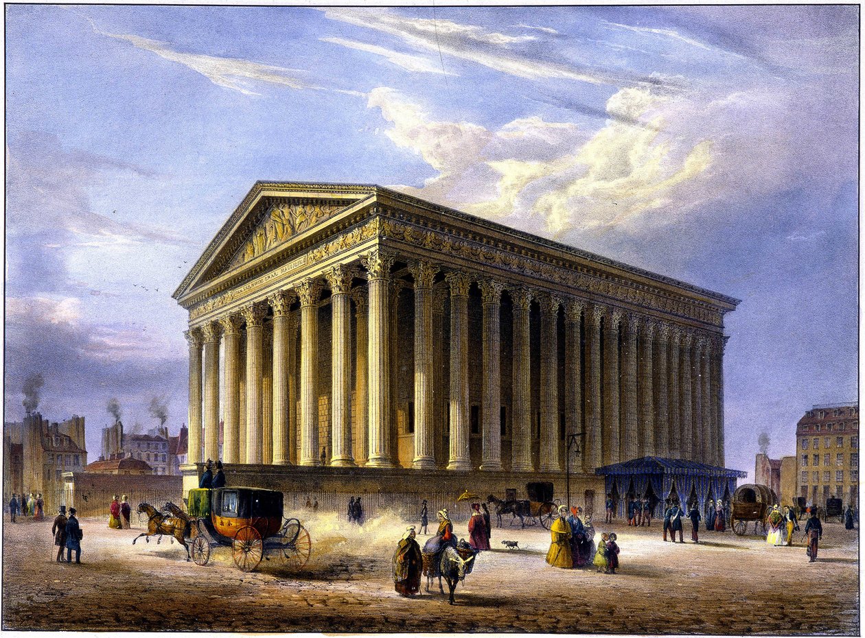 Igreja da Madeleine - por Arnout de Louis Jules Arnout