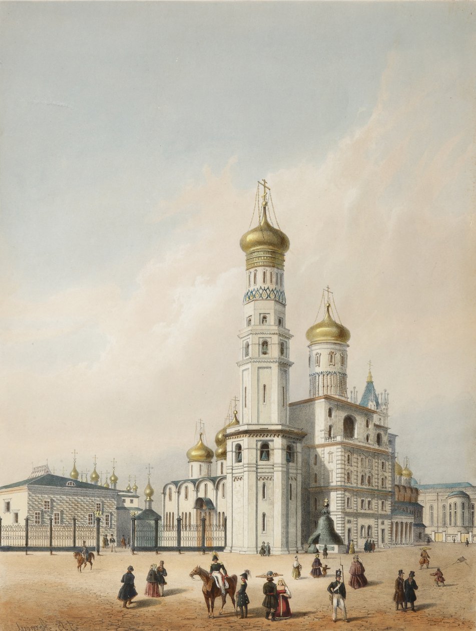 Ivan, o grande campanário, primeiro quartel do século XIX de Louis Jules Arnout