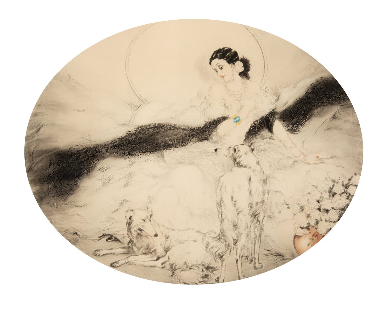 A Dama das Camélias, 1927. de Louis Justin Laurent Icart