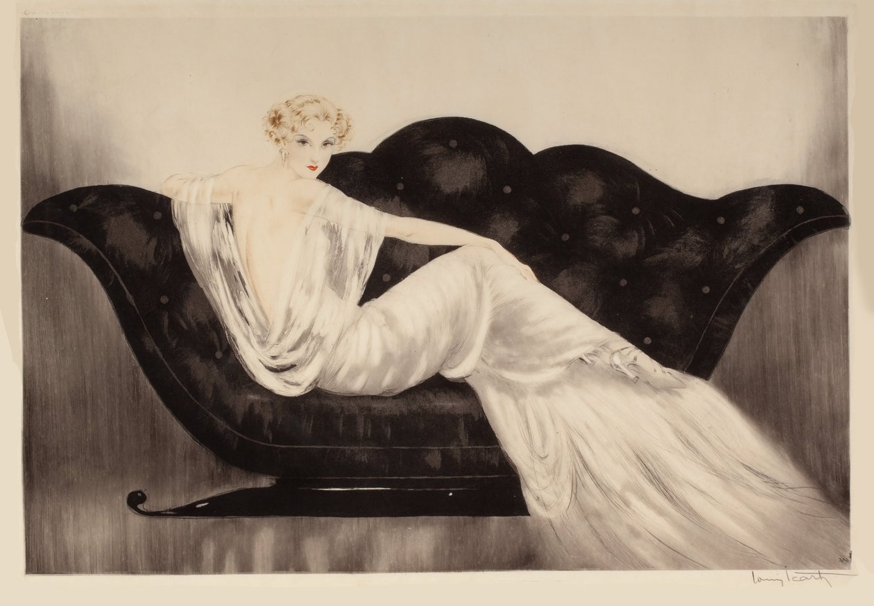 O sofá, 1937. de Louis Justin Laurent Icart