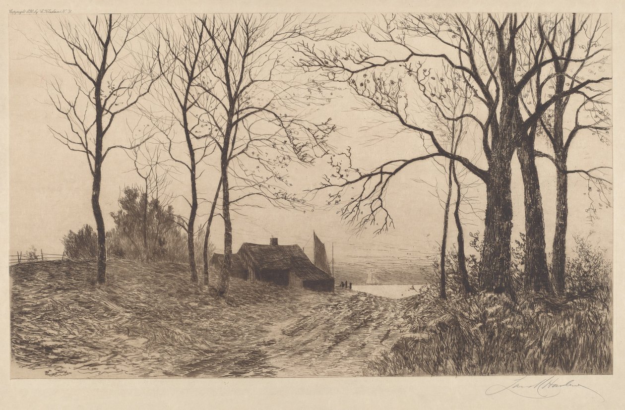 Estrada para a costa de Louis Kinney Harlow
