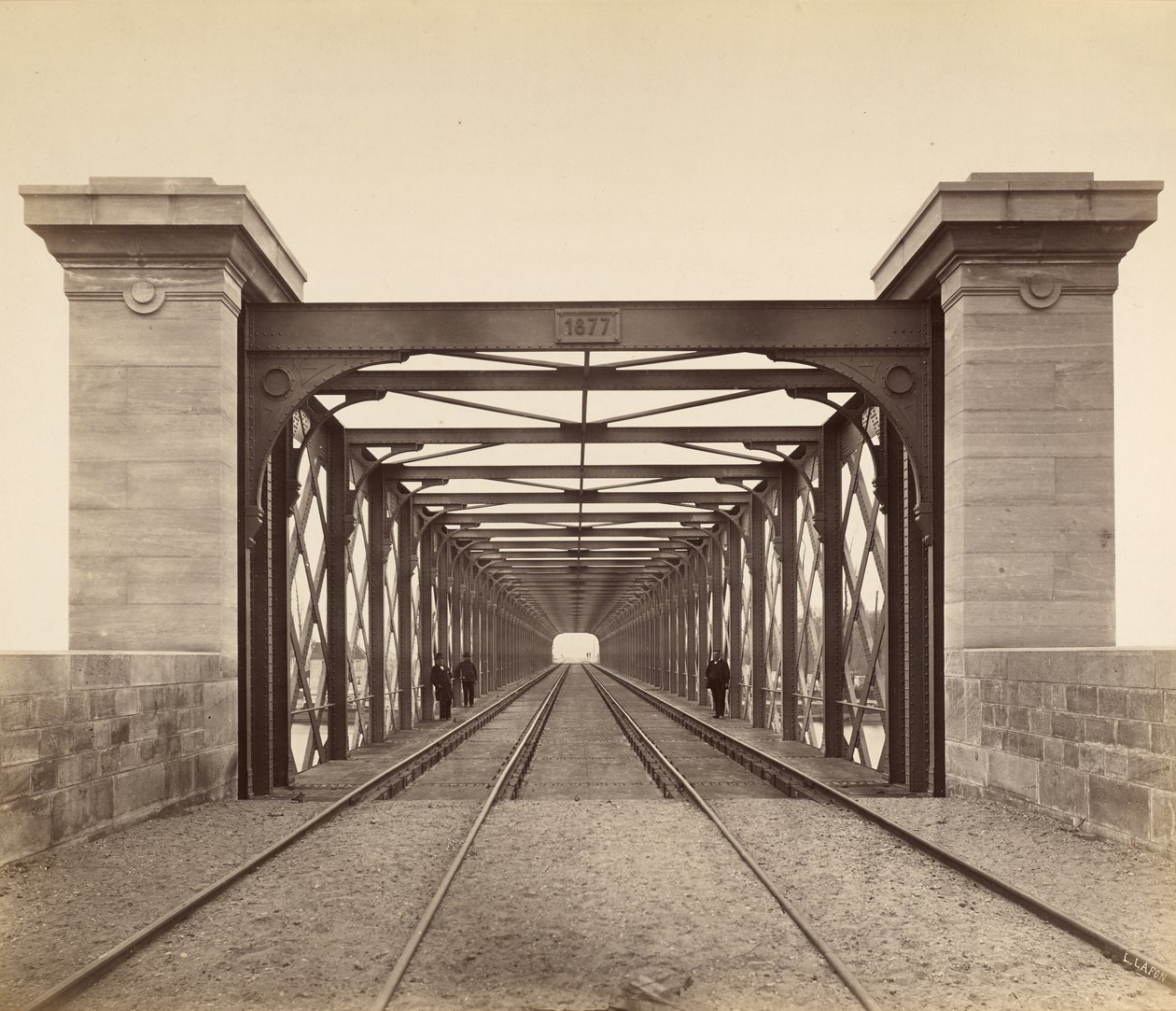 [Viaduto ferroviário em La Fontaine-des-Eaux, Dinan], 1879-80 de Louis Lafon