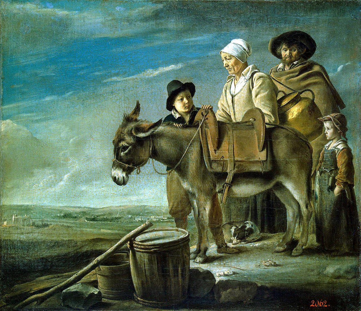 Francês: La Famille de la laitière Família das Leiteiras de Louis le Nain