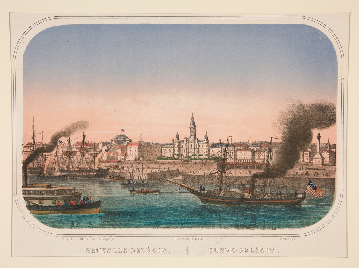 Nouvelle-Orleans - Nueva-Orleans de Louis Le Breton