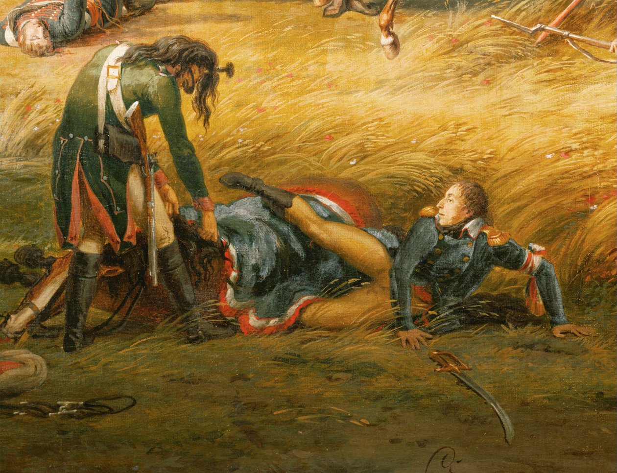 Batalha de Marengo (óleo sobre tela) de Louis Lejeune