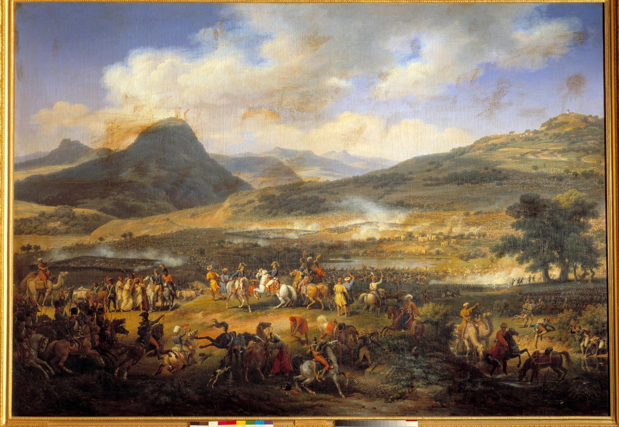 Campanha (Expedição) do Egito (1798-1801): "Batalha do Monte Thabor, 16 de abril de Louis Lejeune