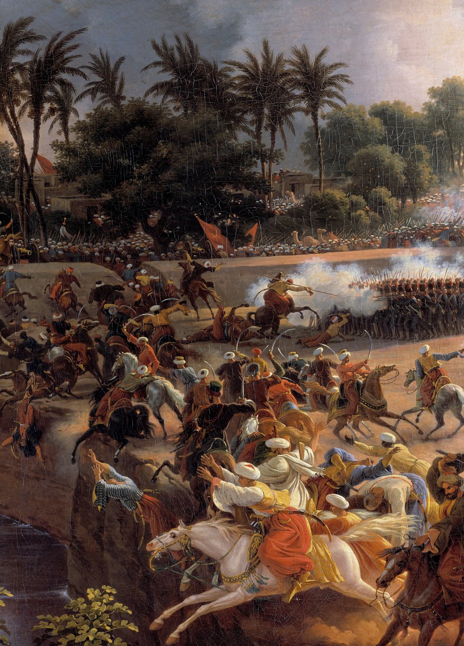 Campanha (Expedição) do Egito (1798-1801): "A Batalha das Pirâmides", 21 de julho de Louis Lejeune