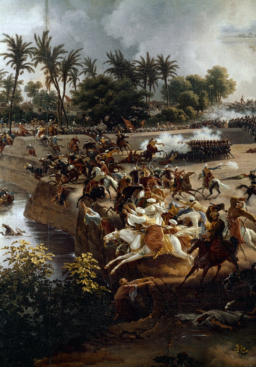 A Batalha das Pirâmides, 21 de julho de Louis Lejeune