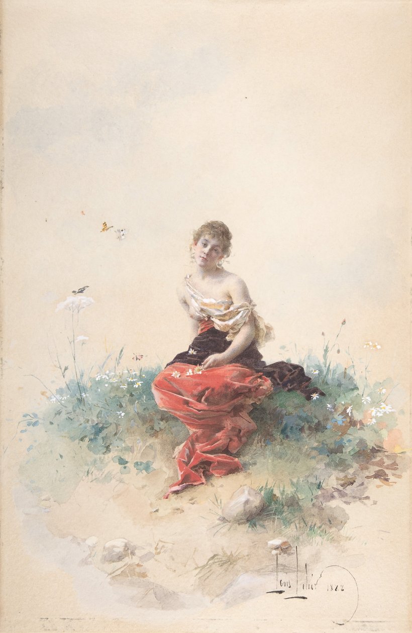 Figura Feminina, século XIX. de Louis Leloir
