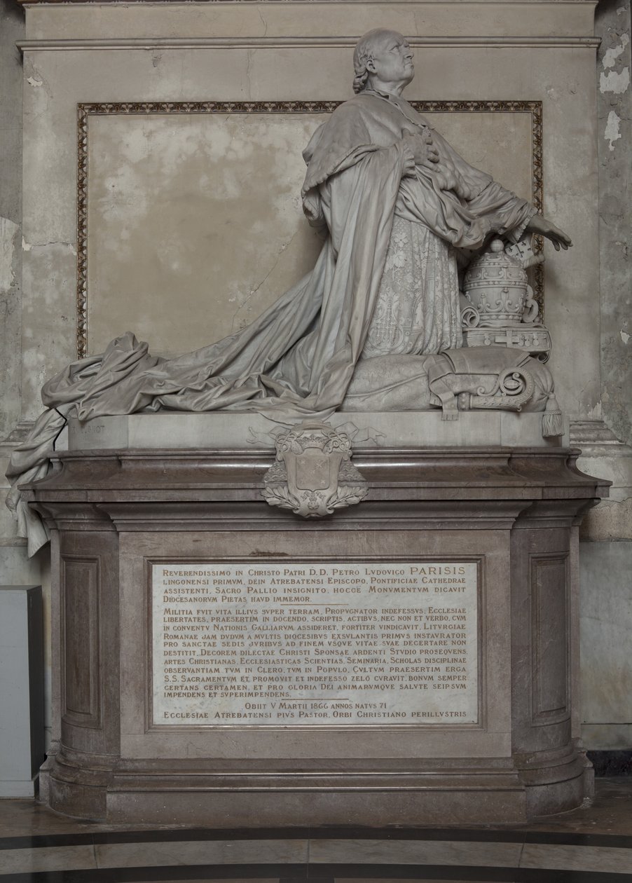 Monumento funerário a Pedro Ludovico Parisis de Louis Leon Cugnot