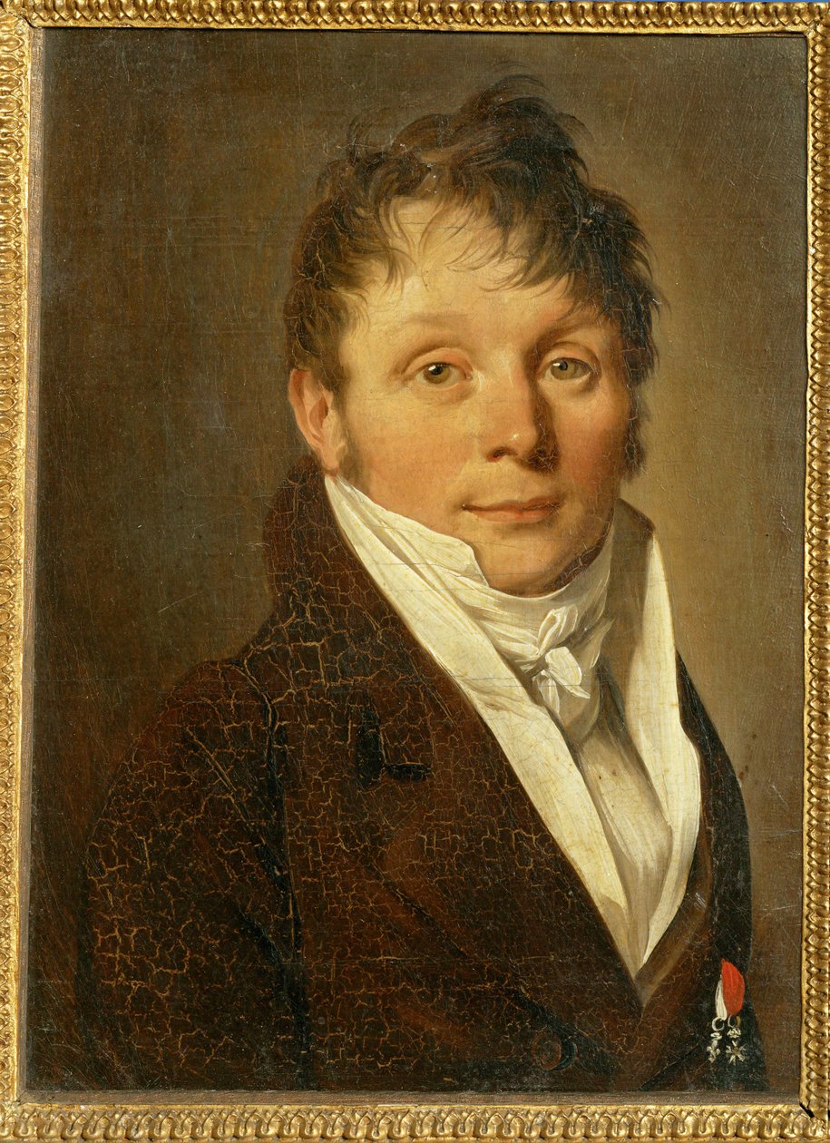 Antoine Vincent Arnault, escritor, secretário permanente da Academia Francesa ... de Louis Leopold Boilly