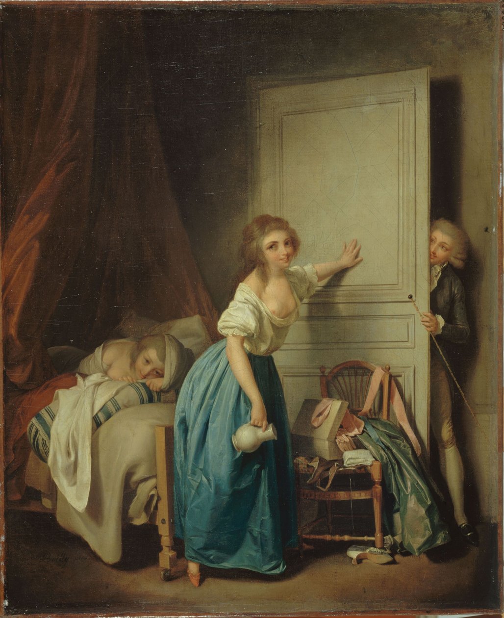 O indiscreto de Louis Leopold Boilly