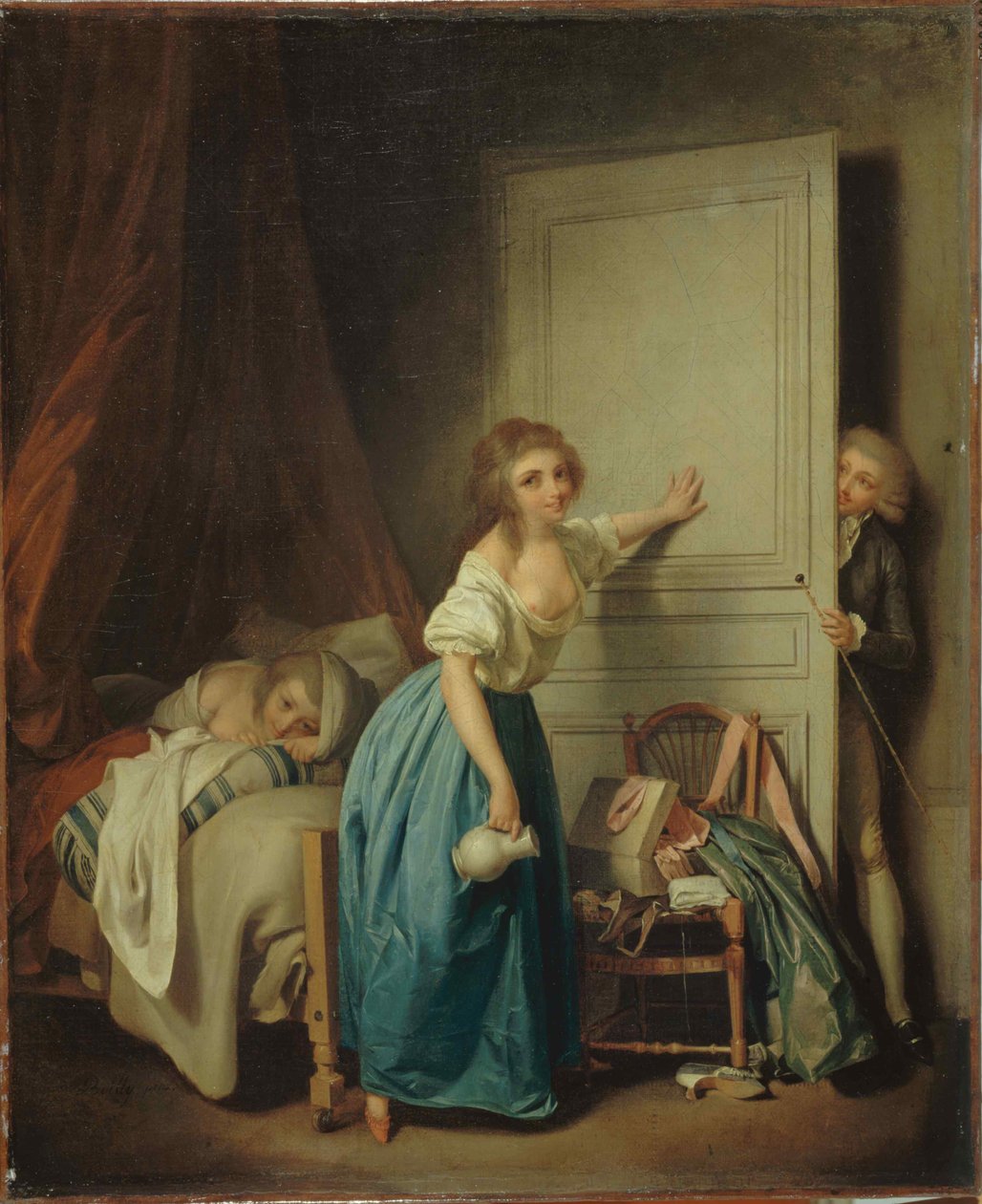 Indiscreto, C. 1795. de Louis Leopold Boilly