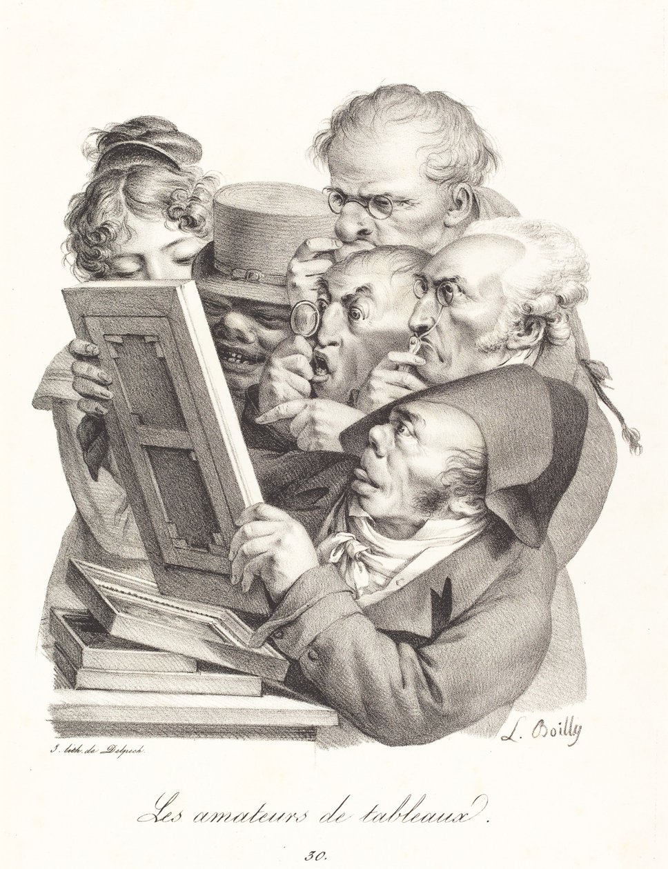 Os entusiastas da imagem de Louis Leopold Boilly