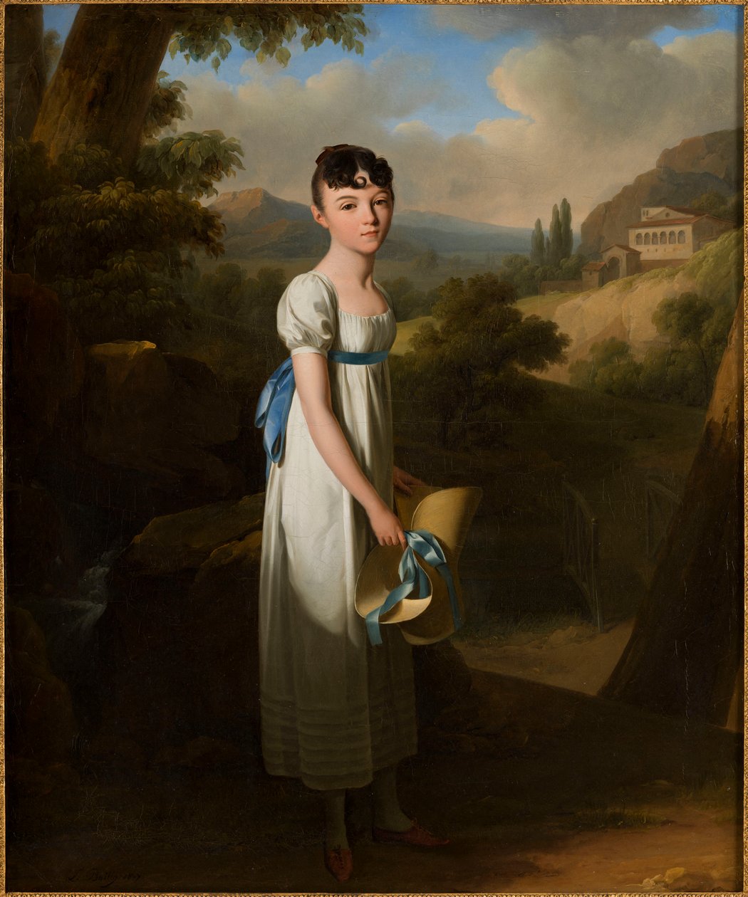 Retrato de Mademoiselle Athénaïs d