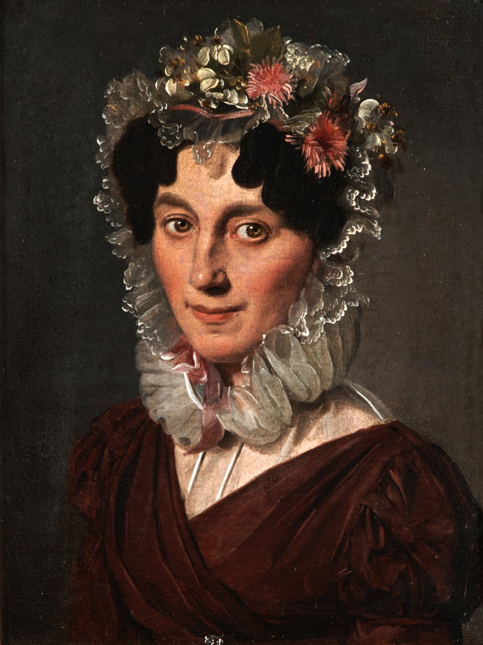 Retrato de Caroline (Sophie) Gast, nascida Veinheimer de Louis Leopold Boilly