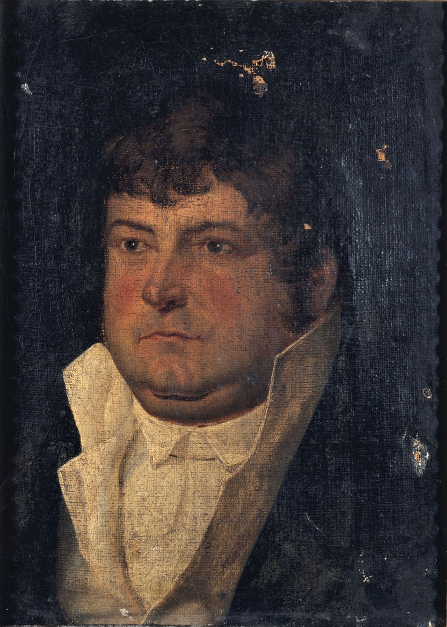 Retrato de Georges Cadoudal (1771-1804) de Louis Leopold Boilly