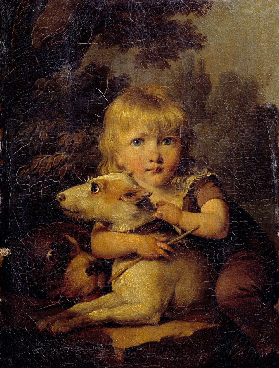 Retrato de Louis Arnault (1803-1885) Pintura de criança por Louis Leopold Boilly (1761-1845) 1808 aproximadamente. Sol. 0,22x0,16 m de Louis Leopold Boilly