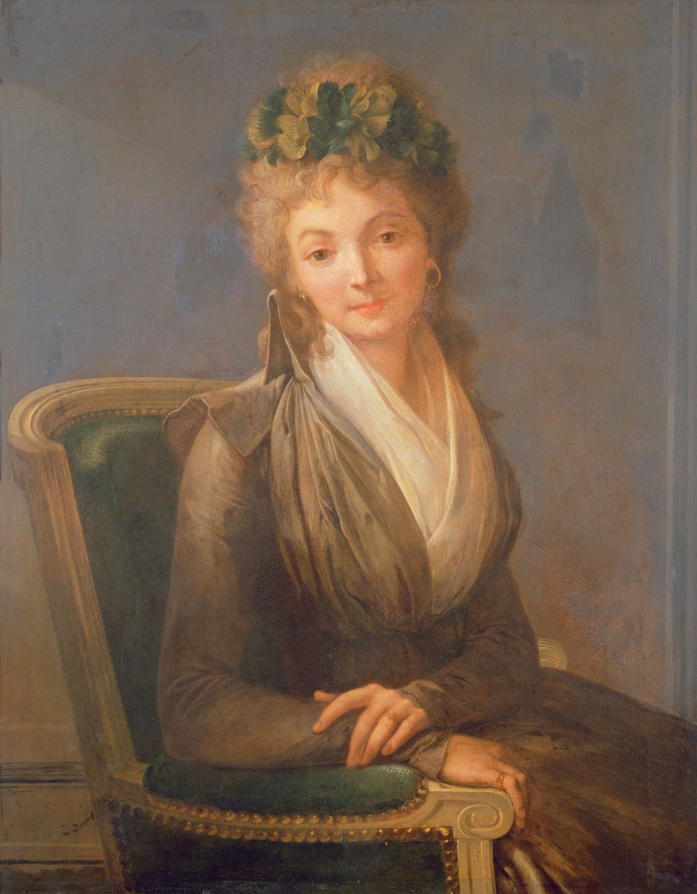 Retrato de Lucile Desmoulins, nee Duplessis 1770-1794, 1794 de Louis Leopold Boilly