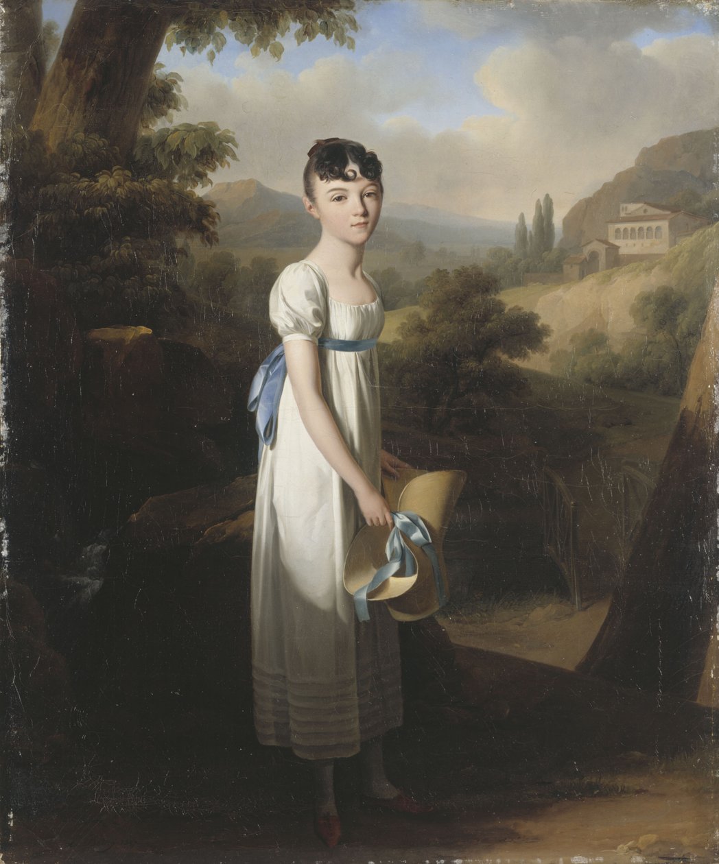 Retrato de Mademoiselle Athénaïs dAlbenas de Louis Leopold Boilly