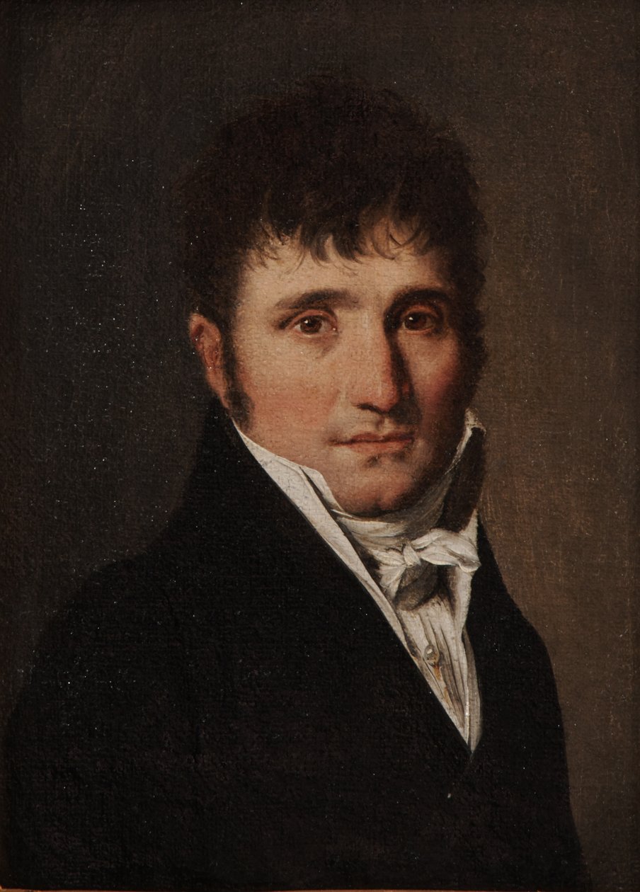 Retrato de um homem de Louis Leopold Boilly