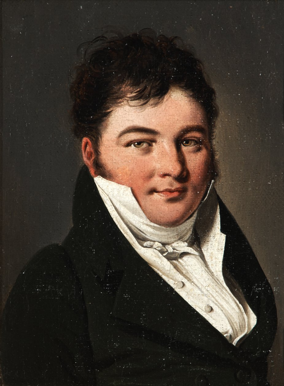Retrato de um homem de Louis Leopold Boilly