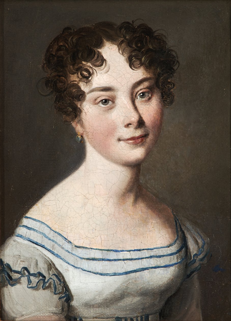 Retrato de uma mulher de Louis Leopold Boilly