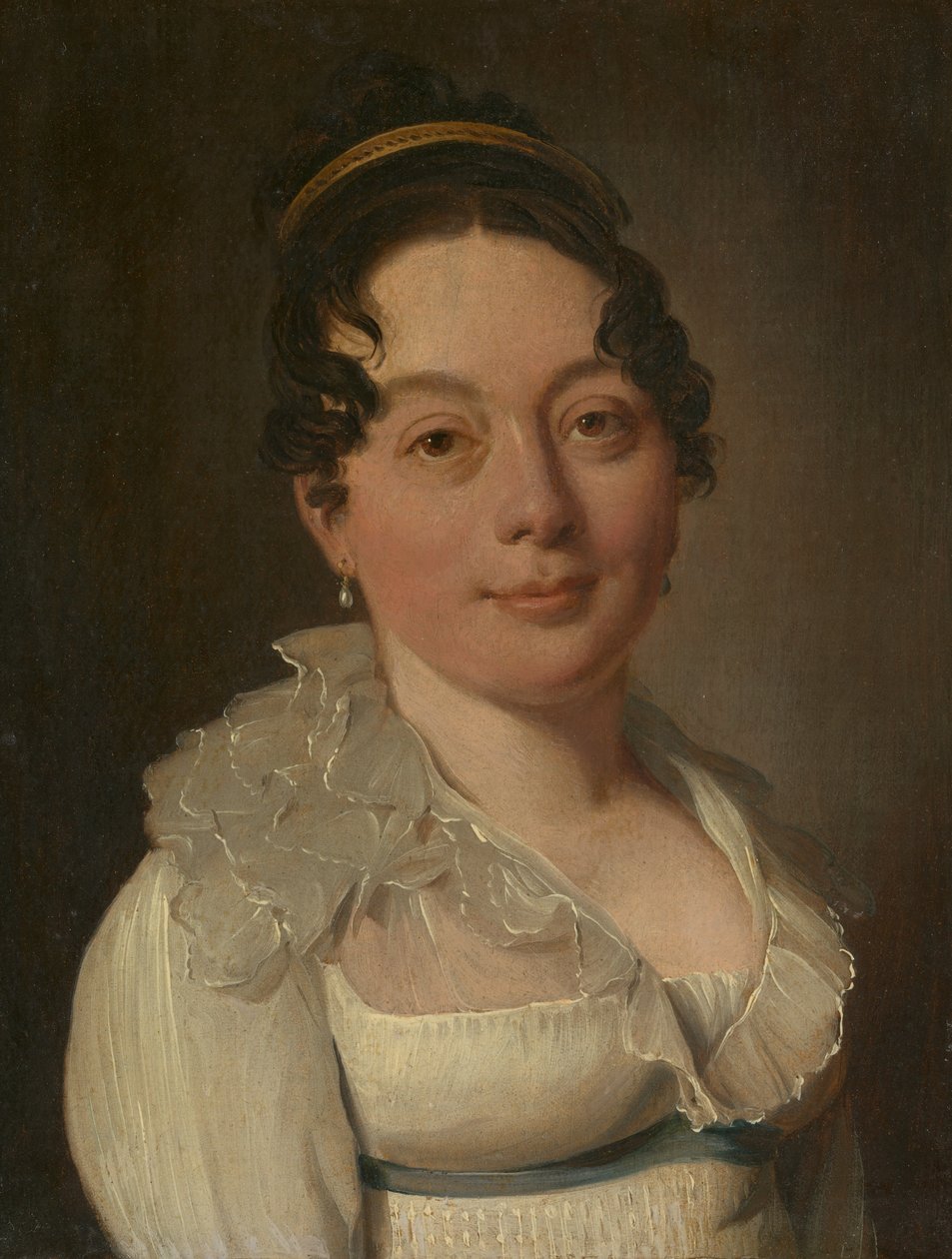 Retrato de uma mulher. de Louis Leopold Boilly