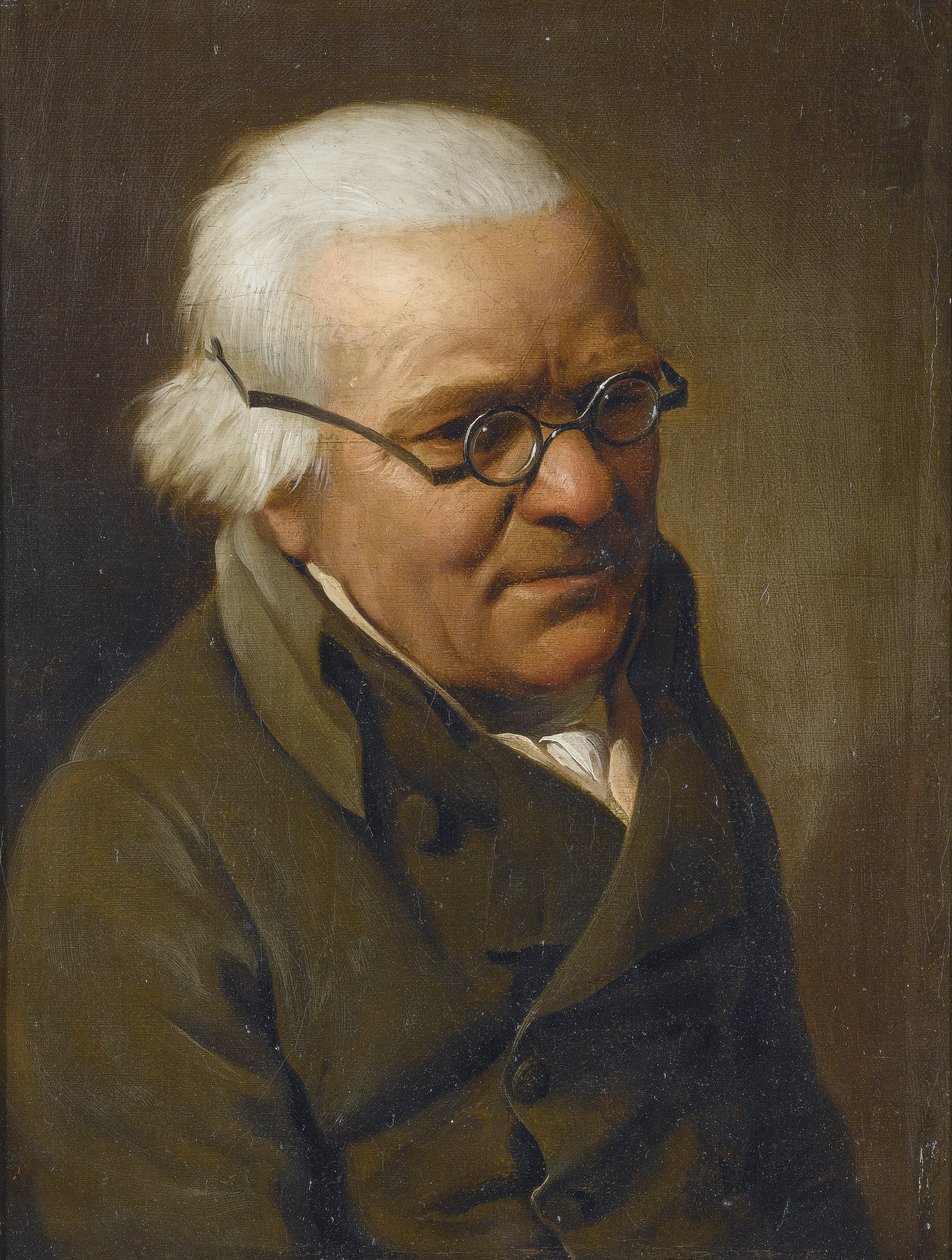 Retrato de um homem de óculos par Boilly, Louis-Leopold (1761-1845). Óleo sobre tela, tamanho : 21,9x17 de Louis Leopold Boilly