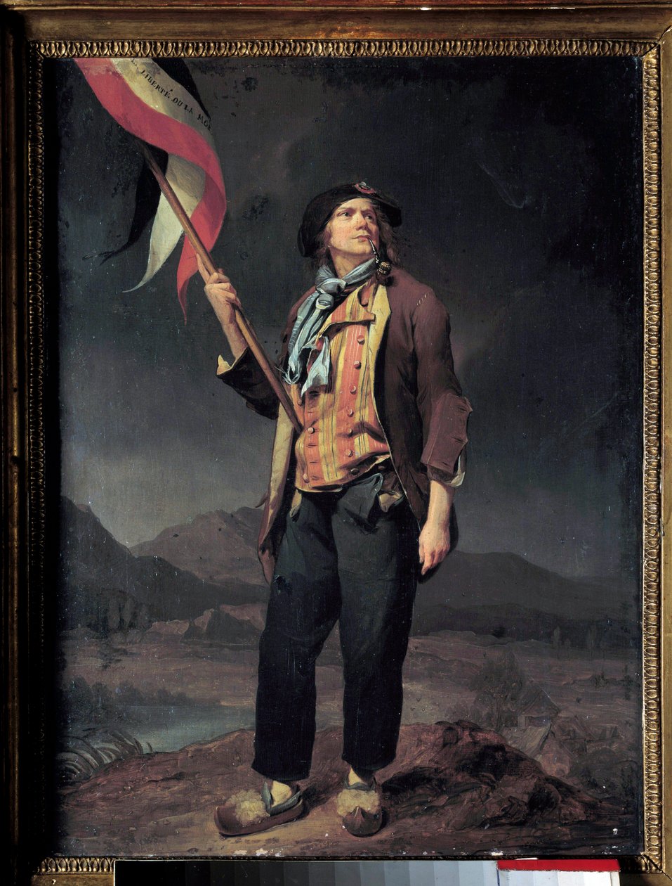 Retrato do cantor Simon Chenard de Louis Leopold Boilly