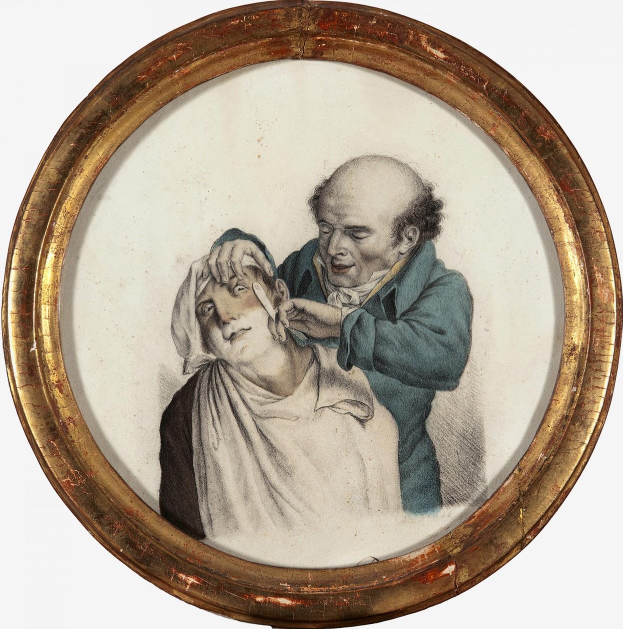 Barbeiro hábil, 1823 de Louis Leopold Boilly