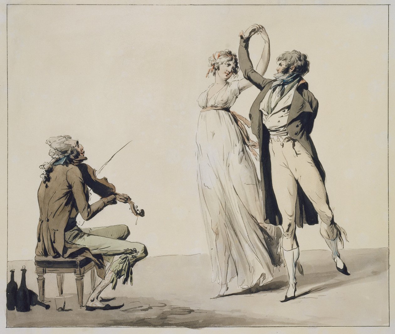 A loucura do dia de Louis Leopold Boilly