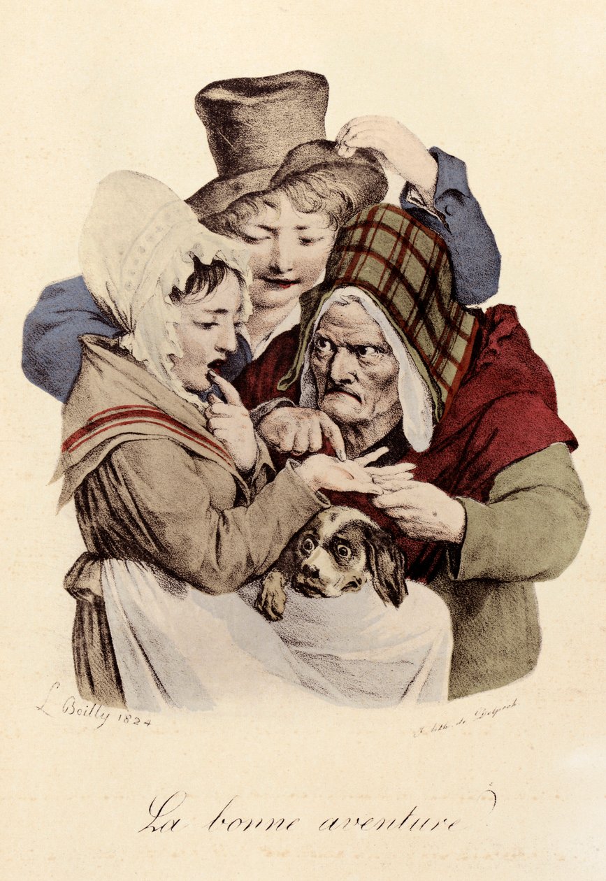 A Feliz Aventura Gravada por Louis-Leopold Boilly (Louis Leopold Boilly de Louis Leopold Boilly