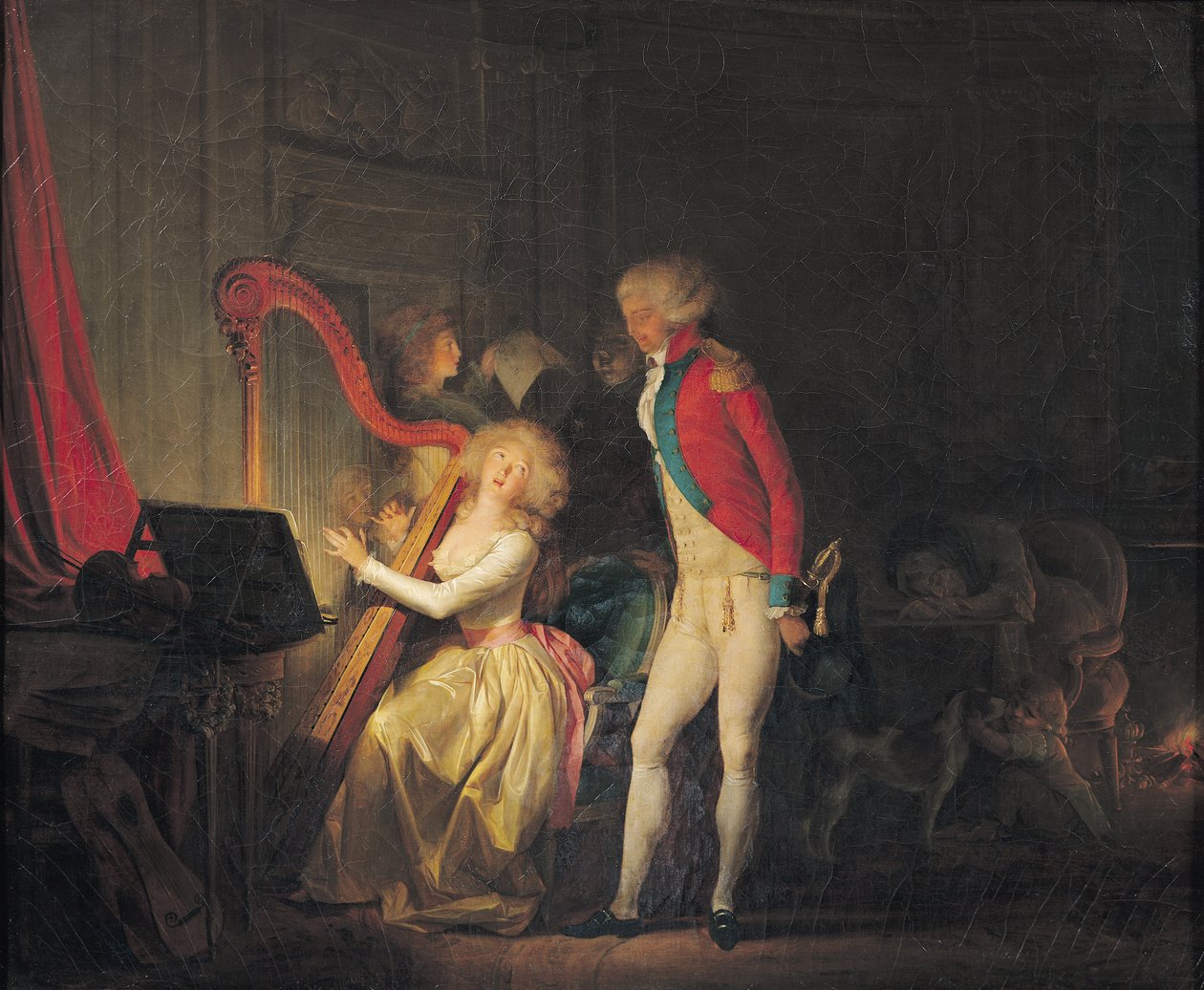 O Concerto Improvisado ou O Preço da Harmonia de Louis Leopold Boilly