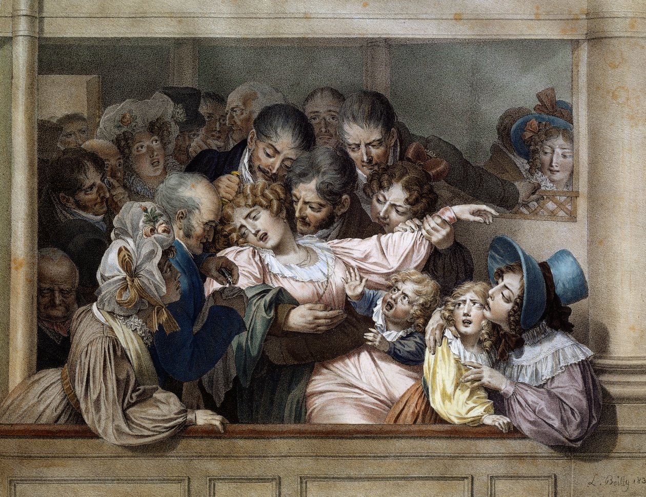 O efeito do melodrama de Louis Leopold Boilly