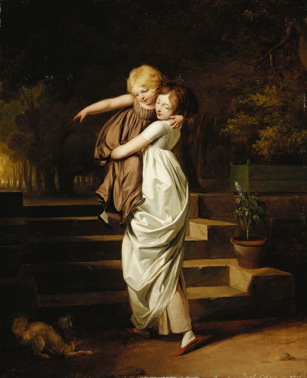 Duas irmãs; As duas irmãs, de Louis Leopold Boilly