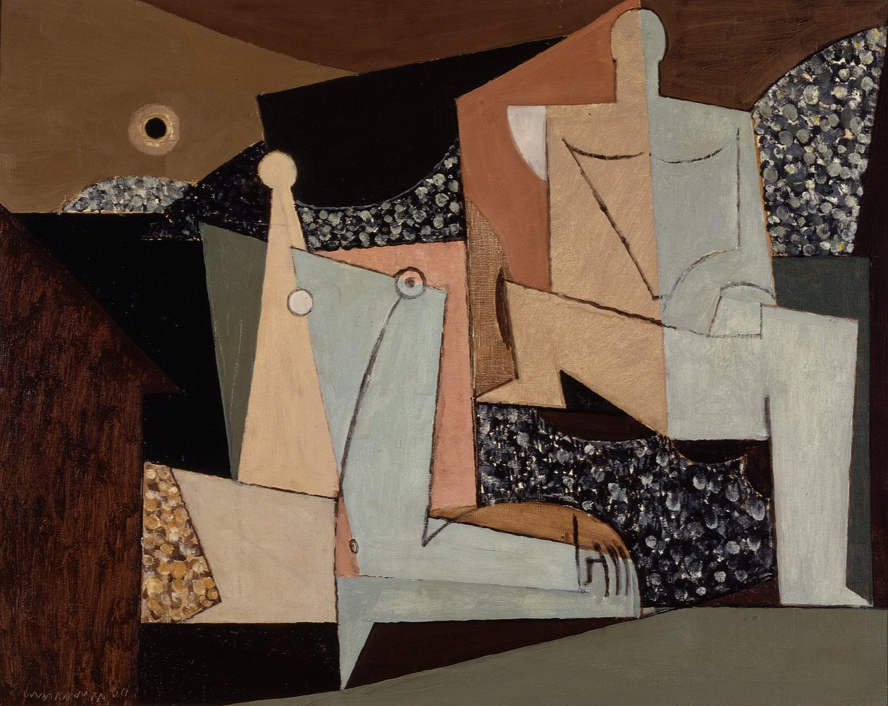 Figuras numa praia de Louis Marcoussis