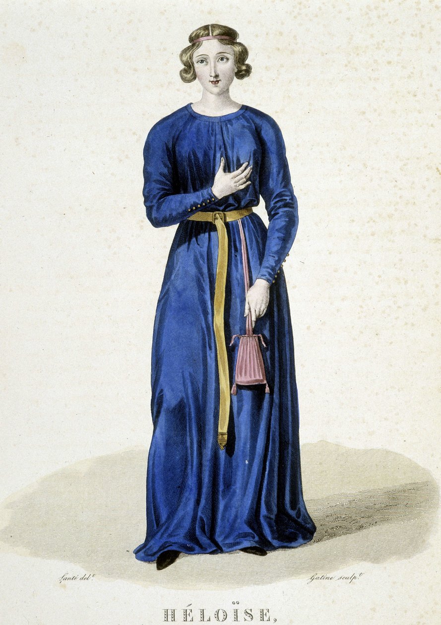 Héloise - na "Galerie francaise des femmes célèbres de Louis Marie Lante