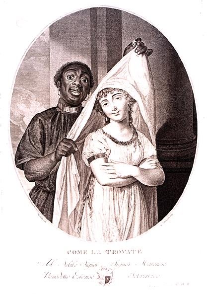 As You Find Her, gravada por G. Lancon, c.1840 (gravação em aço) (foto a p/b) de Louis Marie Sicard