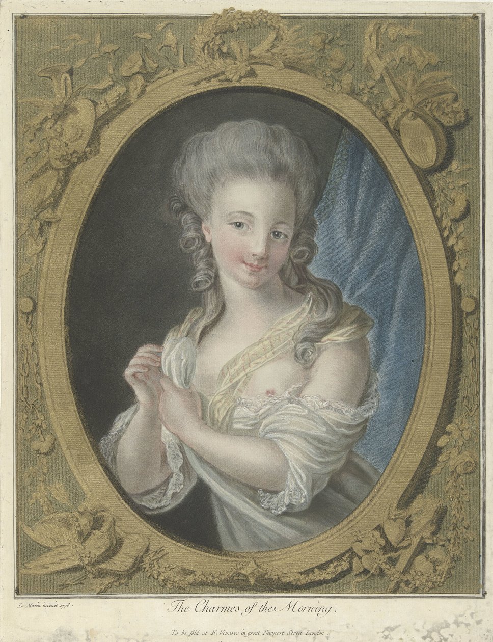 Jovem mulher de manhã
Os Encantos da Manhã (título sobre o objecto) de Louis Marin Bonnet