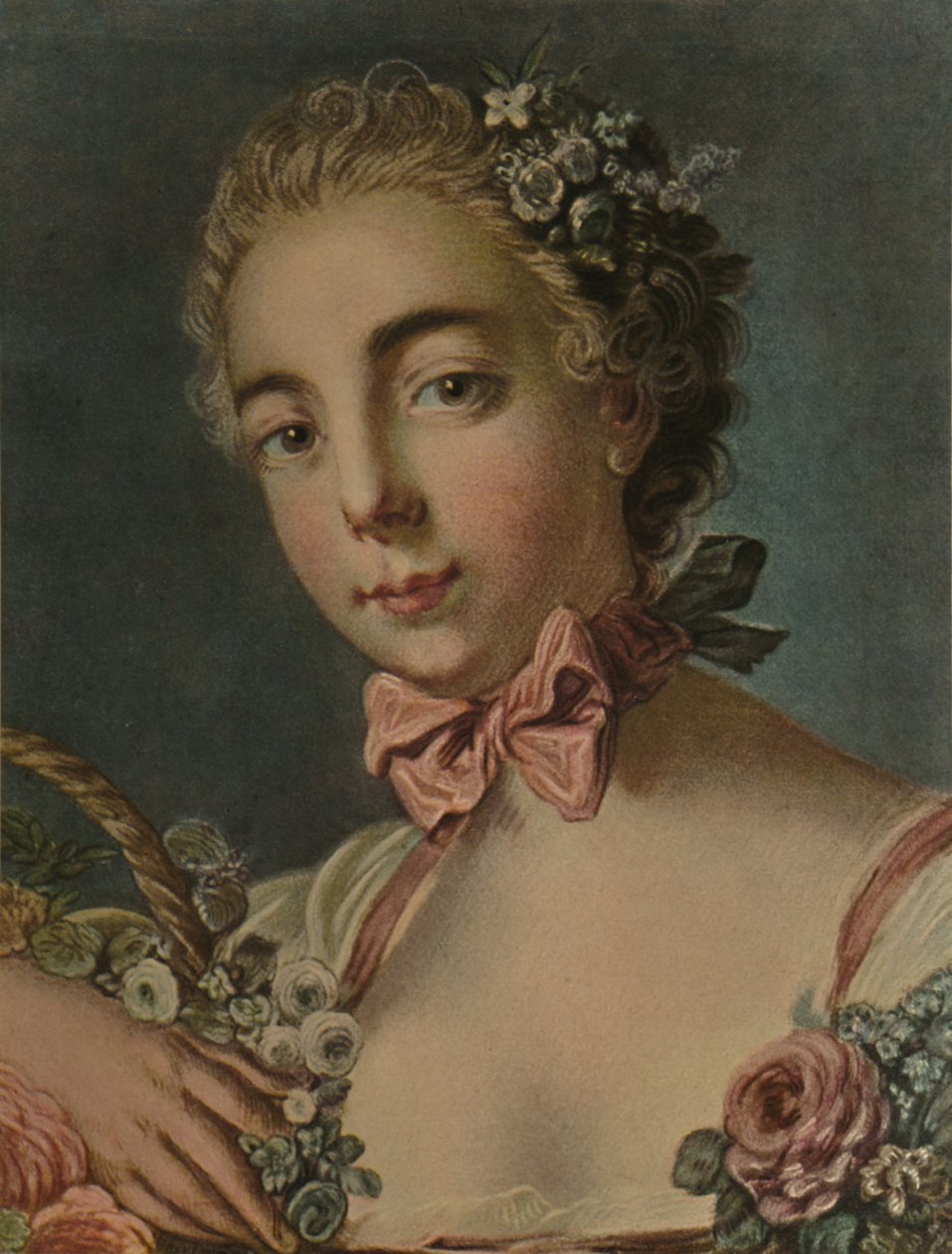 O Chefe da Flora Madame Deshayes, 1769, 1913 de Louis Marin Bonnet