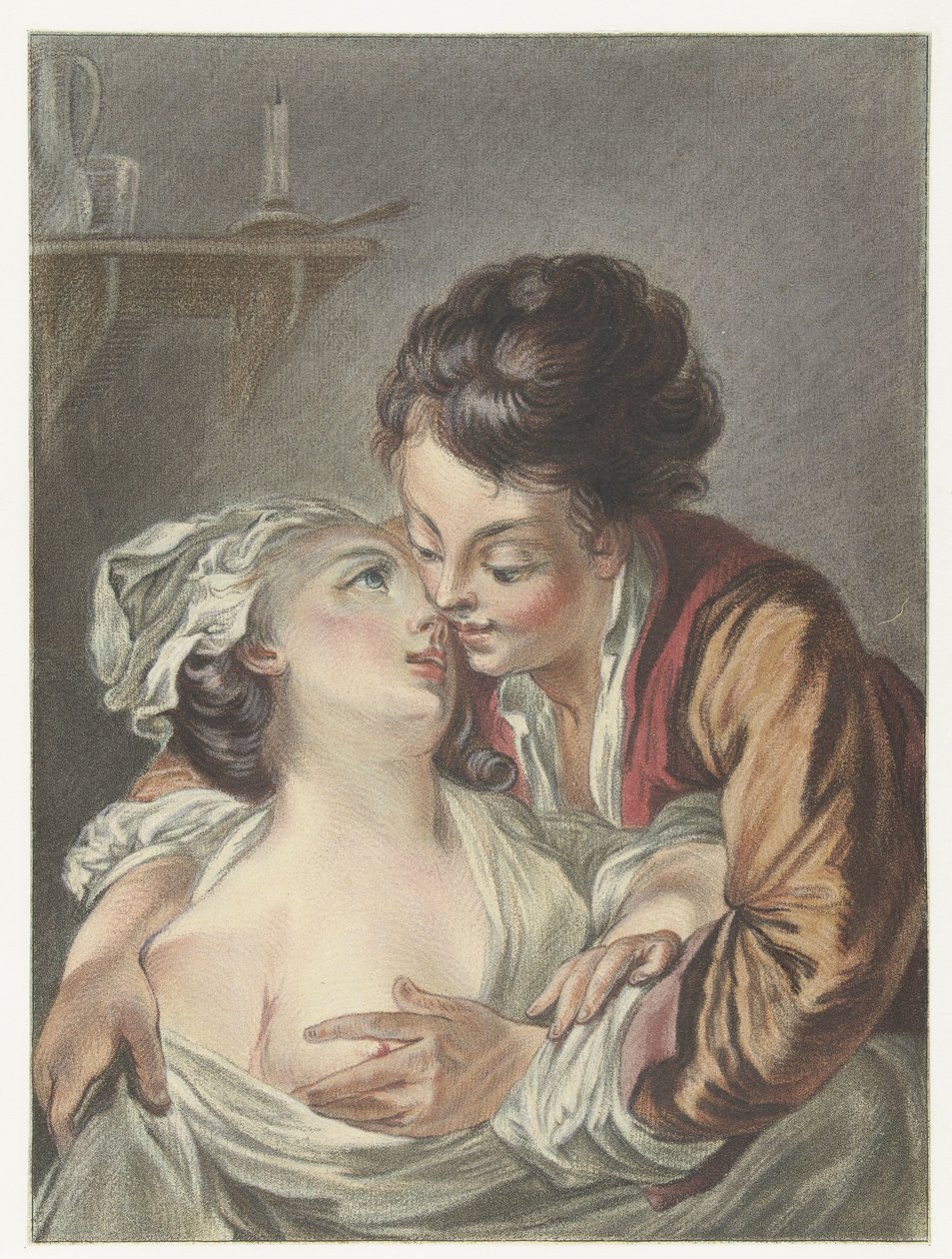 Casal amoroso
Le Rendez-Vous de Louis Marin Bonnet