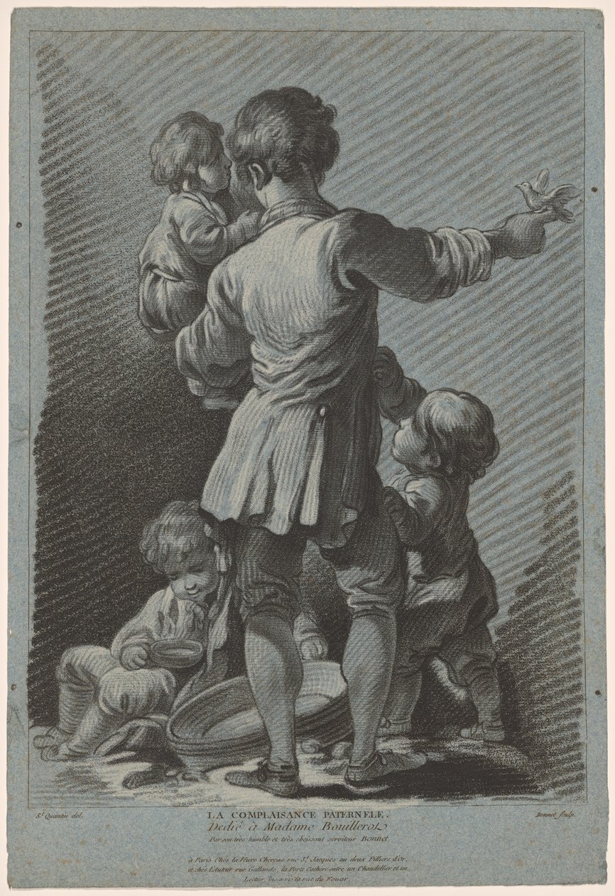 Complacência paterna de Louis Marin Bonnet
