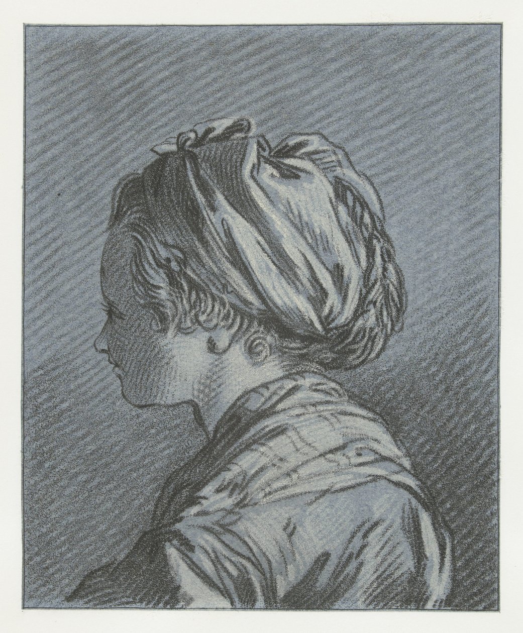 Retrato de uma empregada moscovita
Tête de servante Moscovite de Louis Marin Bonnet