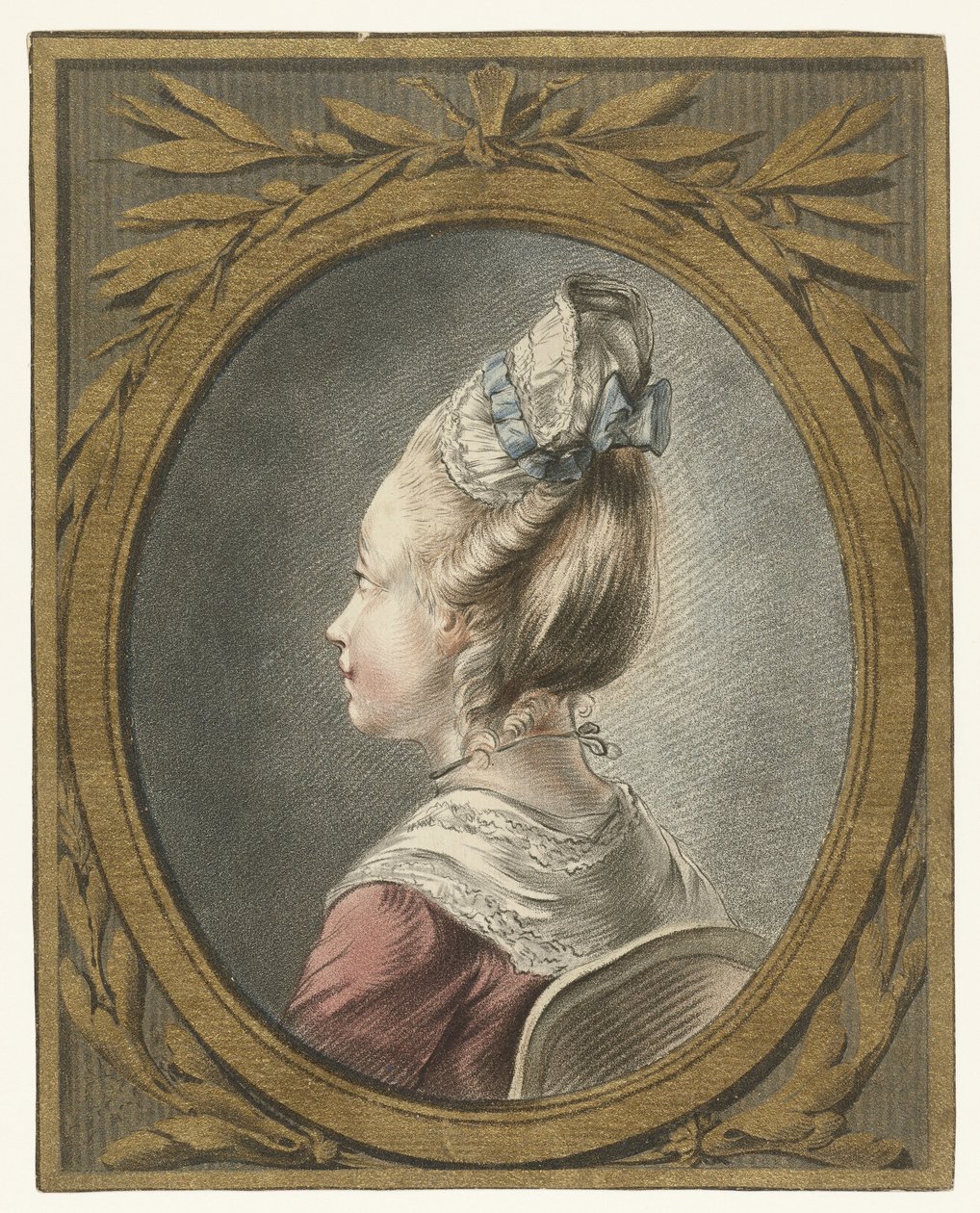 Retrato de uma jovem mulher
Tête de Louis Marin Bonnet