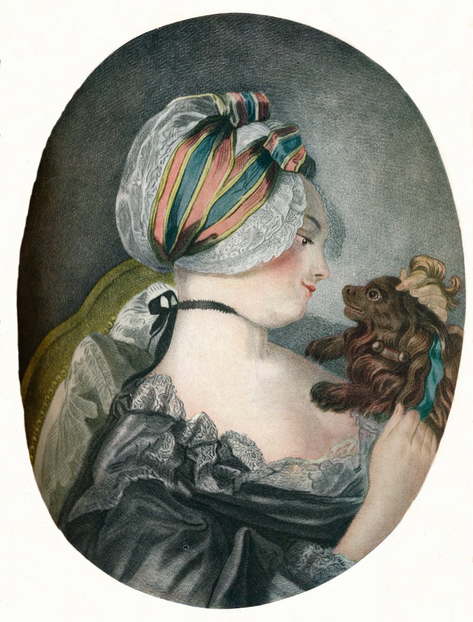 Provocando a Fidelidade da Educação de Cachorros, 1775 de Louis Marin Bonnet