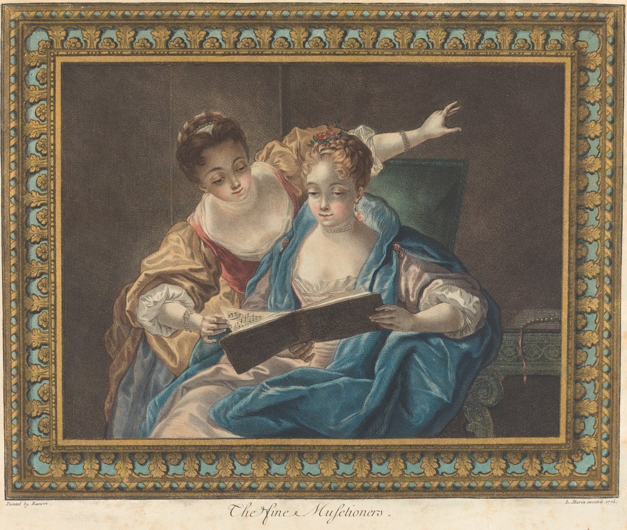 Os Finos Musetioners de Louis Marin Bonnet