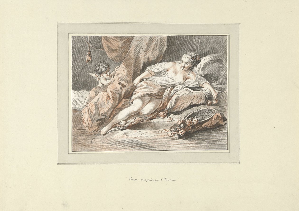 Vénus é surpreendido por Cupido
Vénus surprise par l