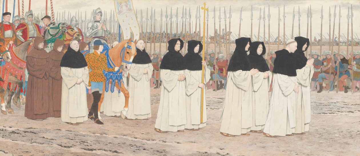 A Donzela de Armadura a Cavalo (Joan of Arc series: III) de Louis Maurice Boutet de Monvel