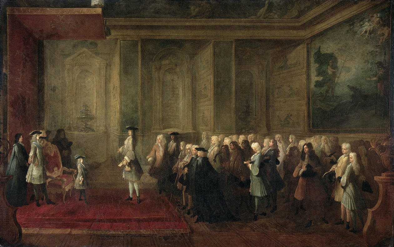 A Recepção de Cornelis Hop (1685-1762) como Legado dos Estados Gerais no Tribunal de Louis XV, 24 de Julho de 1719 de Louis Michel Dumesnil